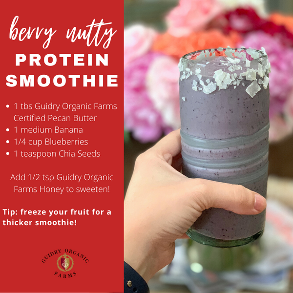 Berry Nutty Protein Smoothie