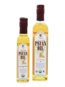 Pecan Oil 250ml - USDA Organic Certified & Heart Healthy Oil
