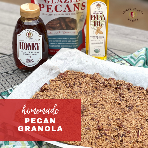 Healthy Homemade Pecan Granola