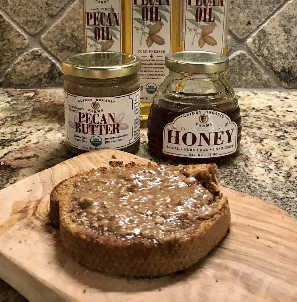 USDA Organic Pecan Butter - Guidry Organic Farms