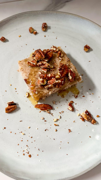 Pecan Butter Yellow Cake!