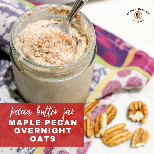 Maple Pecan Overnight Oats