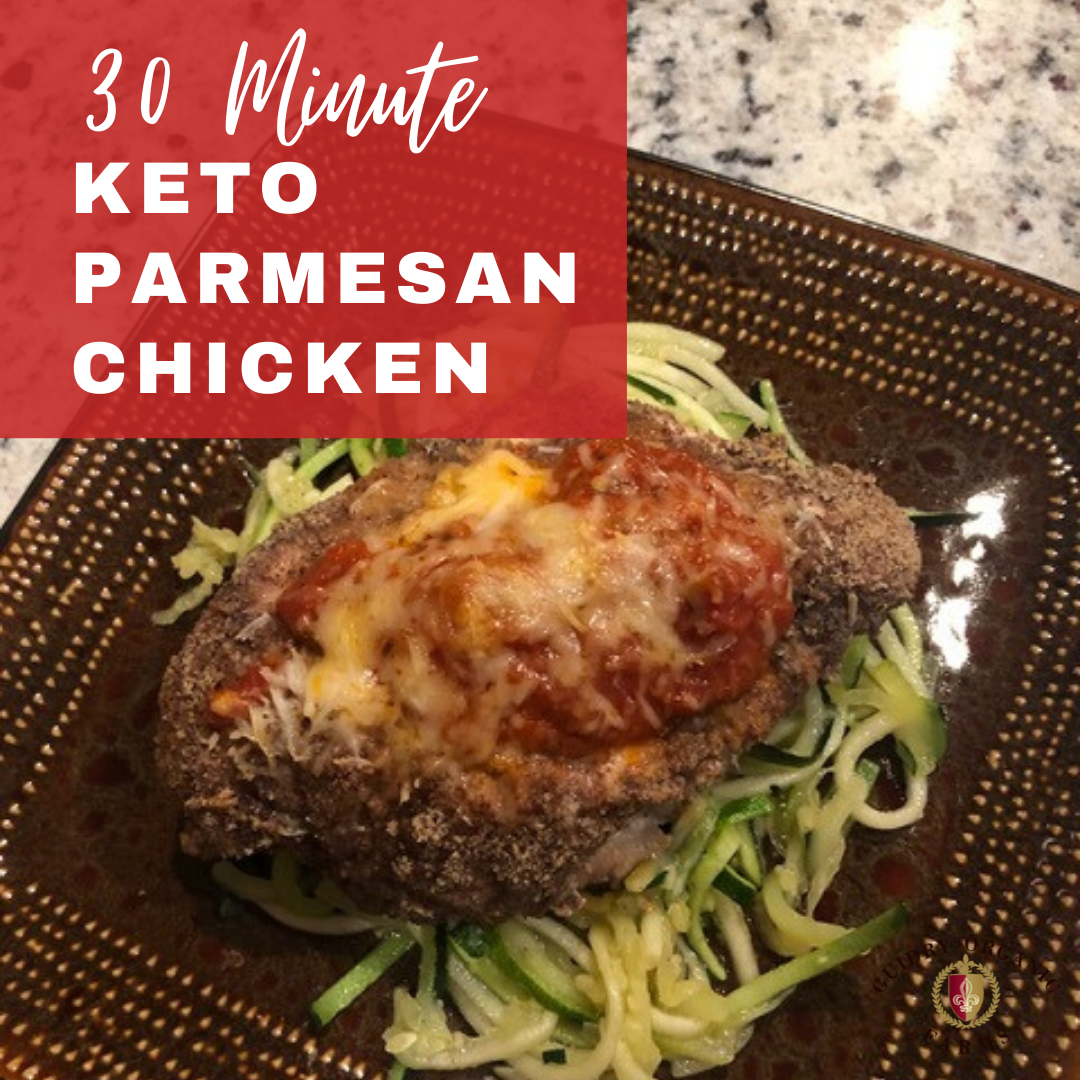 30-Minute Keto Parmesan Chicken - Guidry Organic Farms