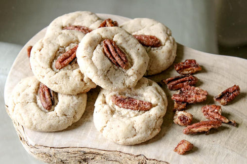 8oz Glazed Pecans (Gluten Free, Dairy Free, Refined Sugar Free)