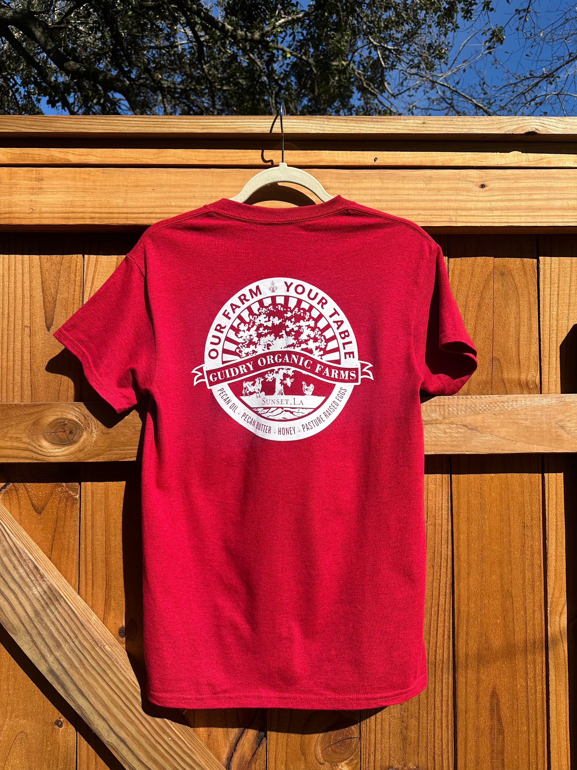 Antique Red Short Sleeve Tshirt