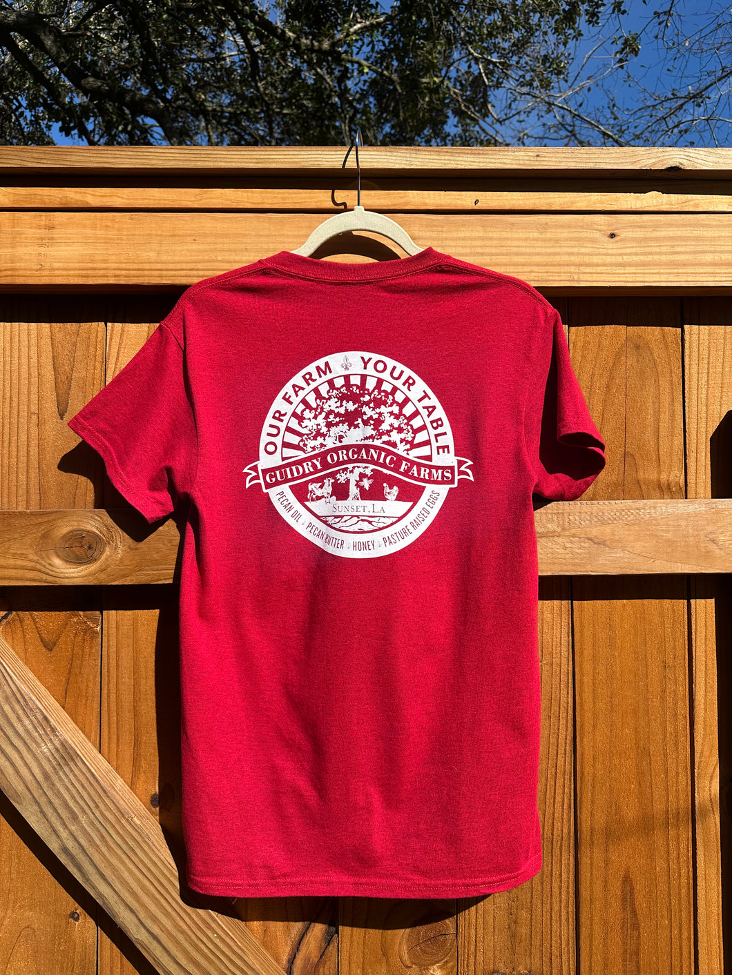 Antique Red Short Sleeve Tshirt