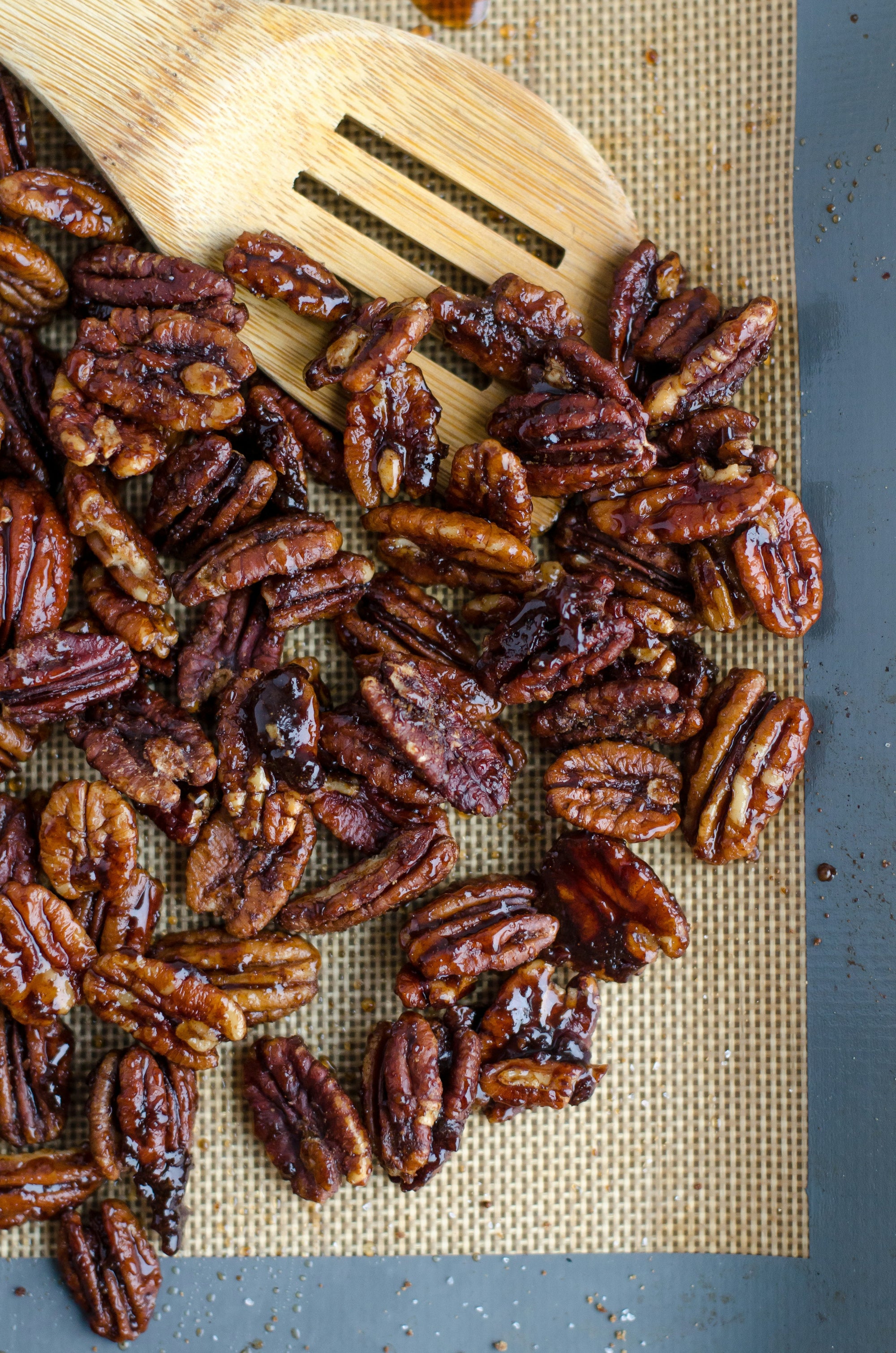 8oz Glazed Pecans (Gluten Free, Dairy Free, Refined Sugar Free)