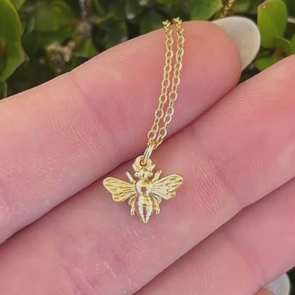 The Honey Bee Necklace