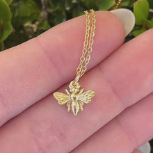 Load and play video in Gallery viewer, The Honey Bee Necklace
