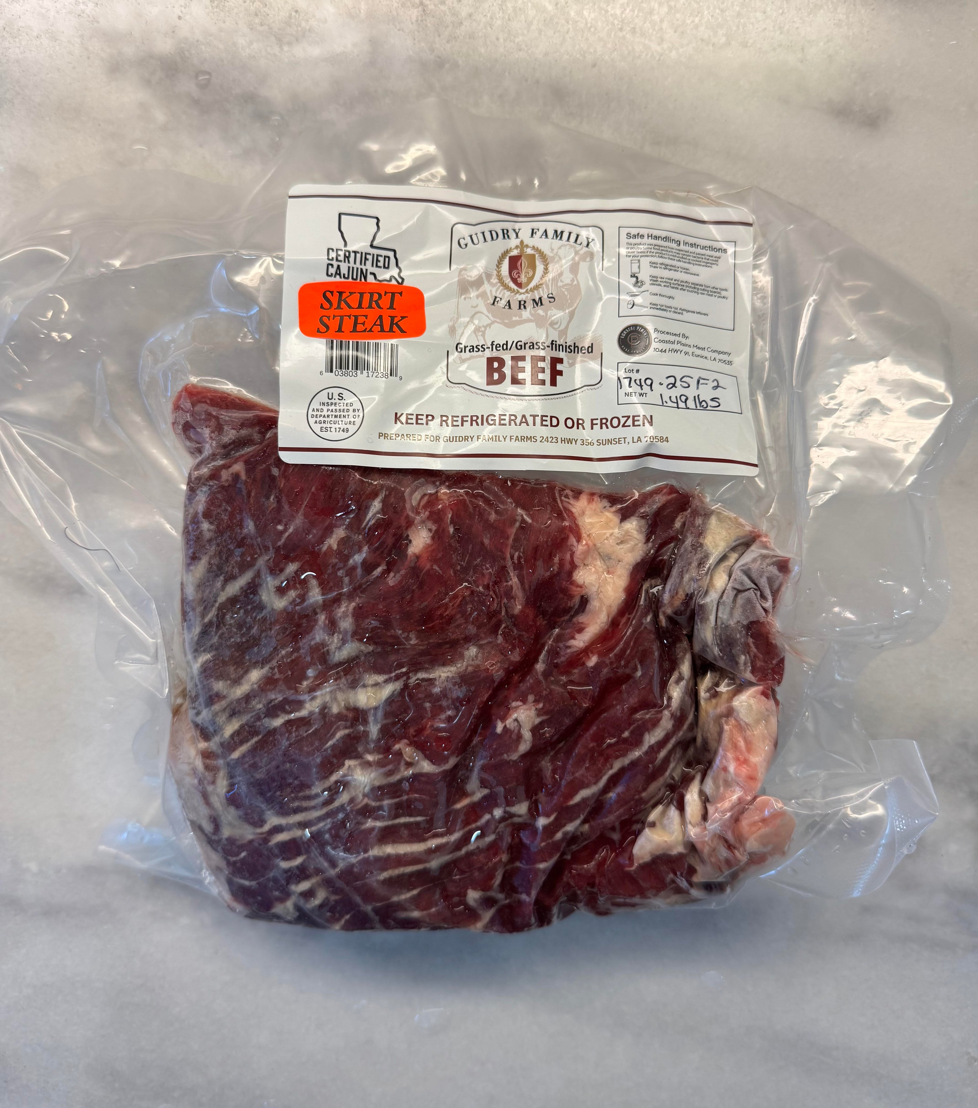 Skirt Steak - $14/lb