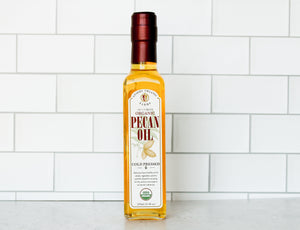 *CLOSEOUT SALE* Pecan Oil 250ml - USDA Organic Certified & Heart Healthy Oil - Guidry Organic Farms