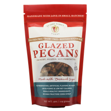 Load image into Gallery viewer, 4oz Glazed Pecans (Gluten Free, Dairy Free, Refined Sugar Free)
