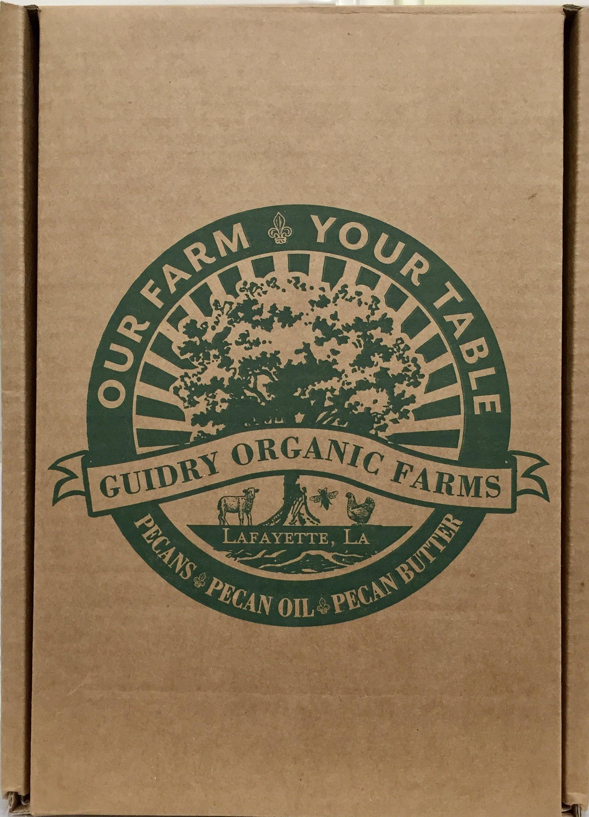Gift Box #11: 8oz Pecan Butter, 12oz Local Honey, 12oz Glazed Pecans - Guidry Organic Farms