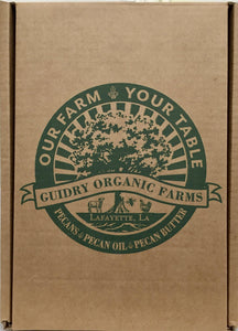 Gift Box #11: 8oz Pecan Butter, 12oz Local Honey, 12oz Glazed Pecans - Guidry Organic Farms