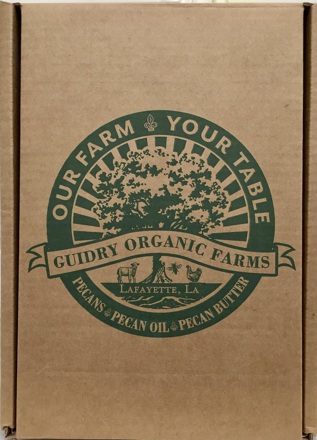 Gift Box #6: 8oz Pecan Butter & 12oz Raw Honey - Guidry Organic Farms