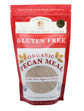 Load image into Gallery viewer, USDA Certified Organic Pecan Meal (Paleo, Grain Free, Keto Friendly, Gluten Free) 16 oz.
