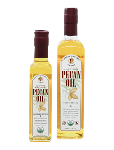 Pecan Oil 500ml - USDA Certified Organic & Heart Healthy Oil