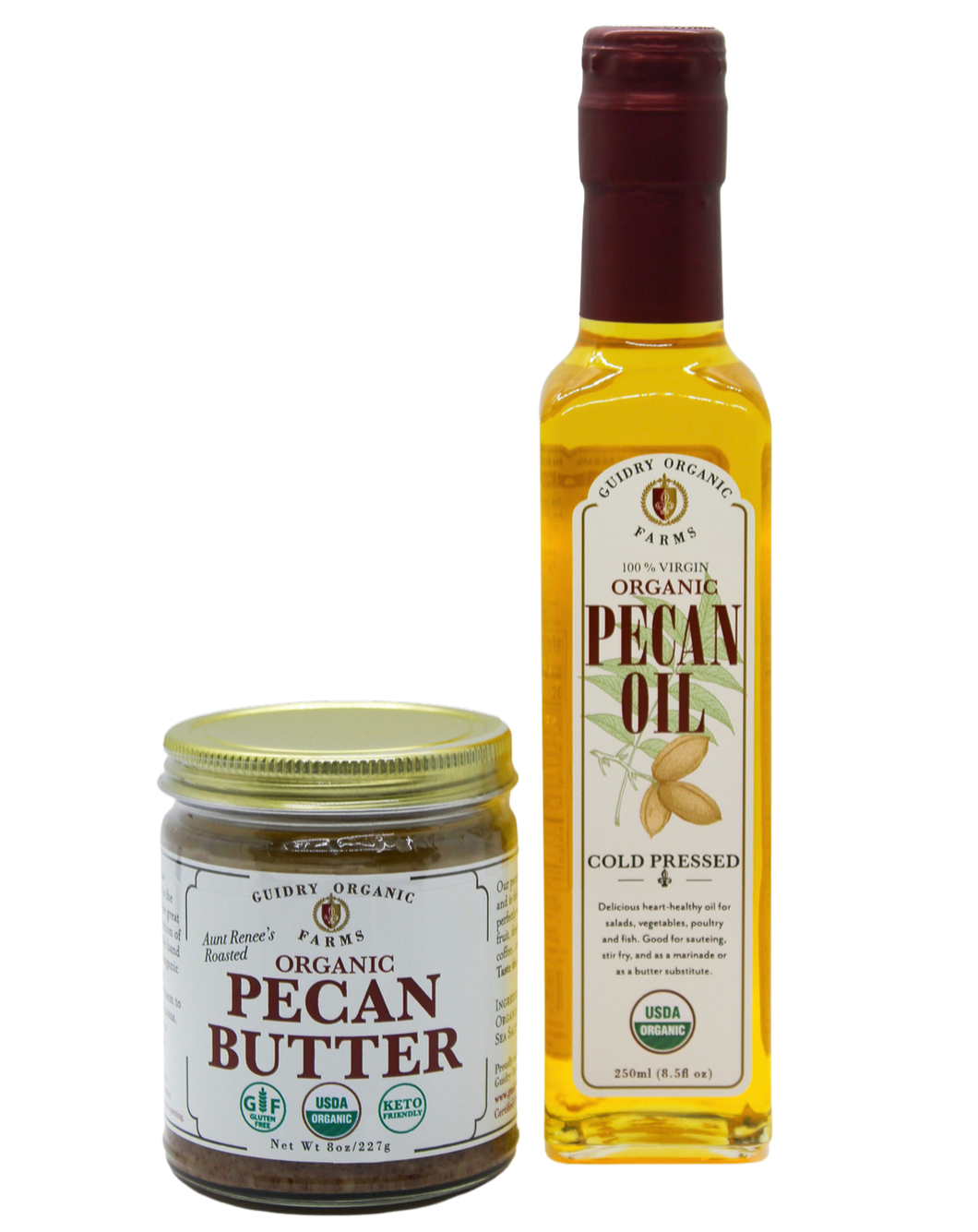 Gift Box #9: 250mL Pecan Oil & 8oz Pecan Butter