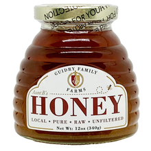 Load image into Gallery viewer, 12oz Honey  - (Raw. Pure. Local &amp; Unfiltered)
