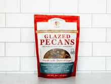 Load image into Gallery viewer, 8oz Glazed Pecans (Gluten Free, Dairy Free, Refined Sugar Free) - Guidry Organic Farms
